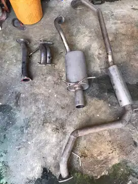 Knalpot jazz Gk 5 full syestem bazz