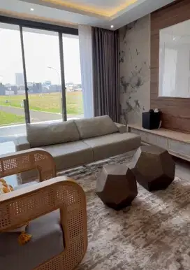 TInggal 1 unit Topaz Mahakam JGC ada Rooftop lebar 7 hadap taman