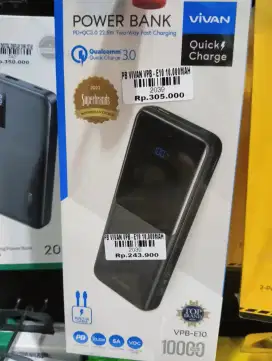 PB VIVAN VPB-E10 10000MAH | ATLANTIS DAHSYAT