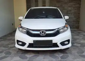 Brio E AT 2021 Putih KM 41rb Kondisi Mulus Spt Baru