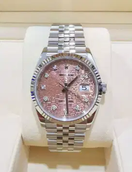 Rolex Datejust 36 126234 Pink Jubilee Diamond