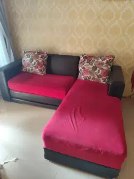 Sofa empuk bisa jd kasur juga