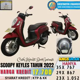 SCOOPY KEYLES TERMURAH BERGARANSI CASH/KREDIT PROMO LAINYAKLIK PROFIL