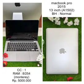 Macbook pro 2015 13 inch A1502 (Second)
