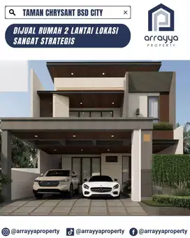 RUMAH BARU MODERN KONTEMPORER DI TAMAN CHRYSANT BSD 'GLB132