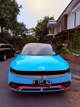 Hyundai Ioniq 5 signature long range 2023 biru ioniq 5 2024 ev jual bu