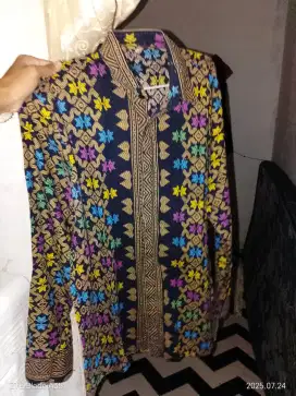 Kameja batik atasan pria