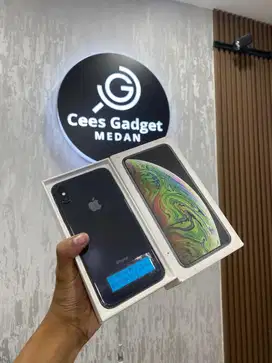 IPHONE XS MAX 256GB BLACK FULLSET INTER 2ND