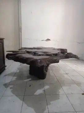 Dijual akar meja jati asli