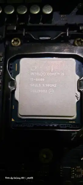 Prosesor core i5 6600 gen6 3,3Giga soket 1151