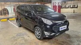 TDP Rendah Daihatsu Sigra 1.2 R Bensin-AT 2017 Hitam CBOKB