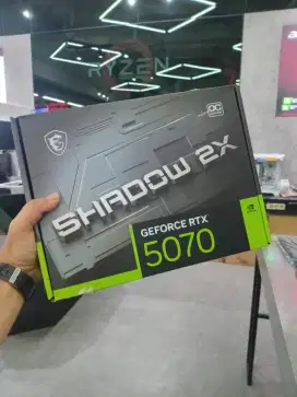 Kredit VGA MSI RTX5070 12GB GDdr7 Tanpa DP