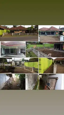 Dijual Rumah Pinggir Jalan Raya Utama Dekat ke Fasum