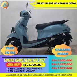 YAMAHA GRAND FILANO NEO 2023 CASH/KREDIT KM SUPER LOW