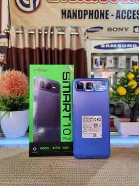 Infinix Smart 10 Plus Ram 8+8/ 128Gb Fulset Mulus Pemaiakaian 1 Minggu