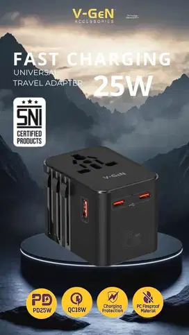 V-GEN VUA-01 Travel Adapter