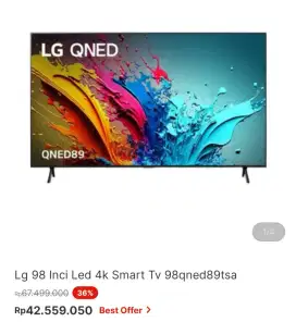 LG SMART TV 4K 98 INCI