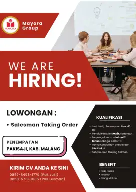Sales TO produk FMCG