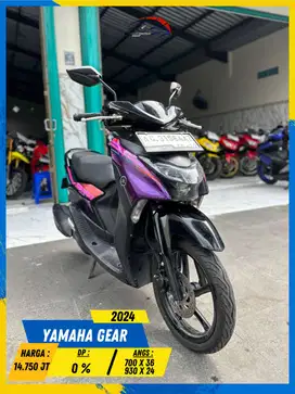 YAMAHA GEAR 2024 MULUSS POLL MASZEHH HIKMAH MOTOR KEPUH