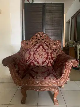 SOFA KAYU JATI ANTIK