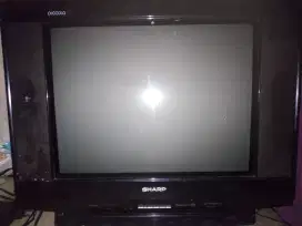 Tv Sharp 21inc hidup