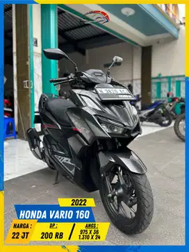 HONDA VARIO 160 2022 MESIN AMAN POLL MASZEHH HIKMAH MOTOR KEPUH