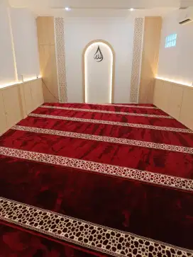 Tersedia Karpet sajadah Masjid import pembelian menyesuaikan kebutuhan