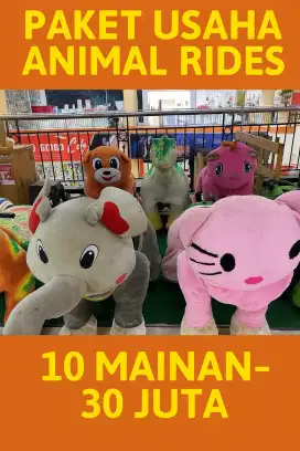 Animal rides zoo move mainan anak