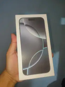 iPhone 16 Pro Max 256 iBox New BNIB Segel Nota ada TT Carkem Banyak