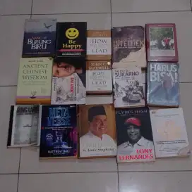 Jual murah semua buku