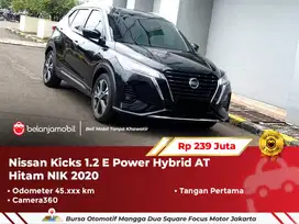 [ CAMERA 360 ] Nissan Kicks 1.2 E Power Hybrid AT Hitam NIK 2020/2021