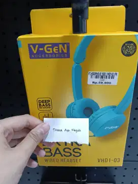 PT HEADPHONE VGEN VHD1-03