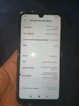 xiaomi redmi 7 3/32 minus dikit msih orian