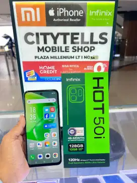 Infinix Hot 50i Ram 6/128 Garansi 10 Bulan