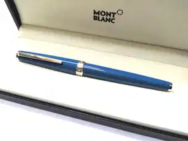 Pulpen Mewah Montblanc PIX Blue Edition Coy Petrol Rollerball 119583