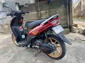 Mio Sporty 2007 restorasi dan modifikasi
