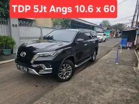 TDP 5 Jt Angs Termurah All New Fortuner VRZ 2021 Metic Hitam Low Km