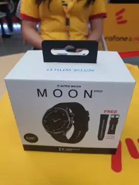 IT active watch moon wr02 garansi tam 1 tahun free extra strap