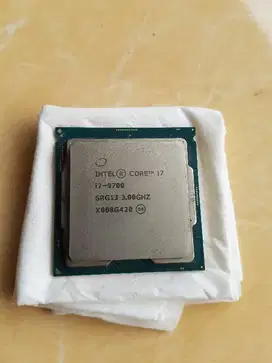 Processor Intel Core i7 9700 8 core speed to 4.7Ghz 9th gen UHD 630