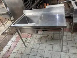 Singgle sink sayap kanan uk 120x70x86