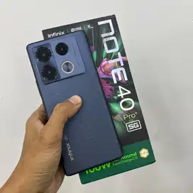 INFINIX NOTE 40 PRO PLUS 5G 12/256 MULUS LENGKAP GARANSI TT
