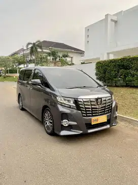 KM 40RB! ALPHARD SC AUDIOLESS TAHUN 2016 GREY COLOR