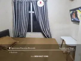 Dijual Apartement Pancoran Riverside 2BR Full Furnished Lantai Sedang