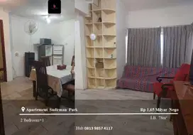 Dijual Apartement Sudirman Park High Floor 2BR+1 Full Furnished