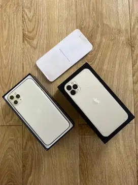 iPhone 11 Pm 64Gb Silver inter / semua kartu