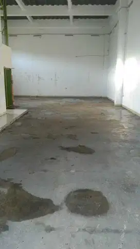 Disewakan gudang batu ceper sebelah asrama polisi 459 m2