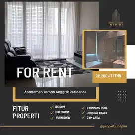Sewa 3br+ Kondo Tares Furnished bagus Private Lift Fasilitas Lengkap