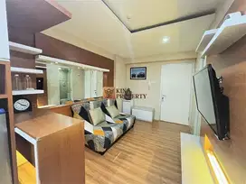 Unit Cantik 2BR View Kolam Renang, Interior Mewah Full Furnished Green
