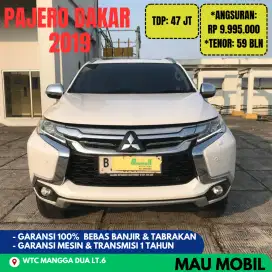 Pajero Dakar 2018/2019/2020 Putih, KM 70rb