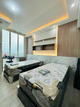 JUAL MURAH APARTEMEN THE SQUARE STUDIO PALING LUAS FULL FURNISH
